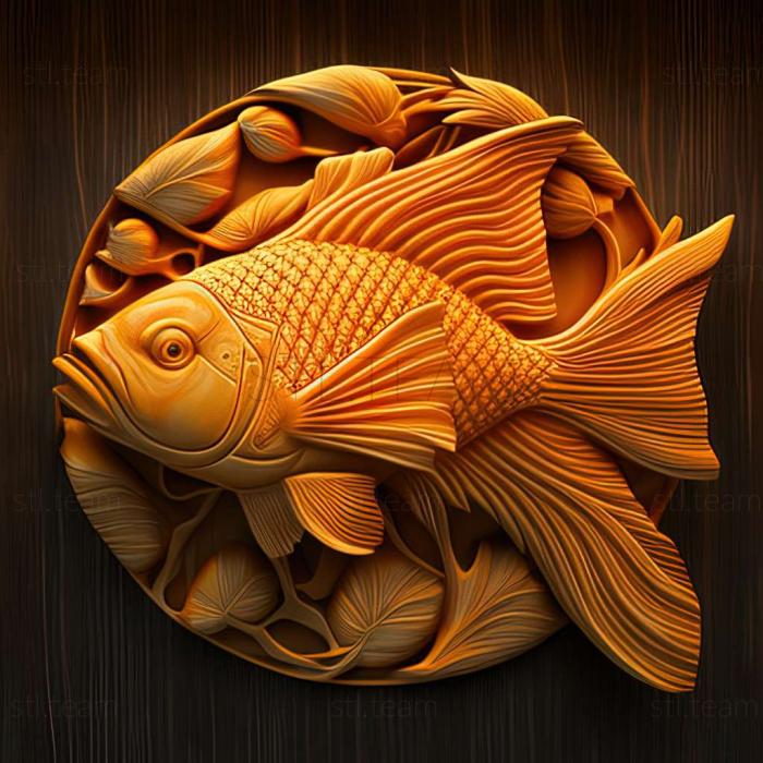 Golden hazelnut fish